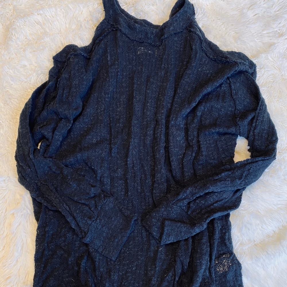 Free People Open Shoulder Top